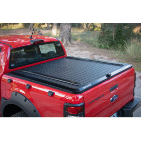 Ford Ranger DumpSter Cover - Alu Outback Black - Double or Super Cabin