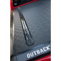 Ford Ranger DumpSter Cover - Alu Outback Black - Double or Super Cabin