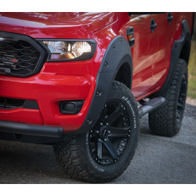 Ford Ranger Wing Expanders - 8 Inch Matte Black
