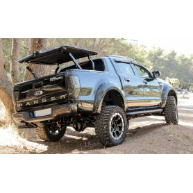 Ford Ranger Wing Expanders - Scala Black - from 2016