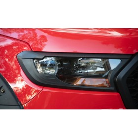 Copricerchi Ranger - Cornice faro nera - dal 2016 al 2022