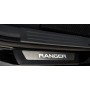 Ford Ranger Beleuchtete Tür Silber - Weiß - (Doppelkabine ab 2012)