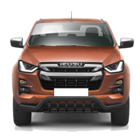 Bumper Isuzu D Max - With Claws - Black - (N60 from 2020)