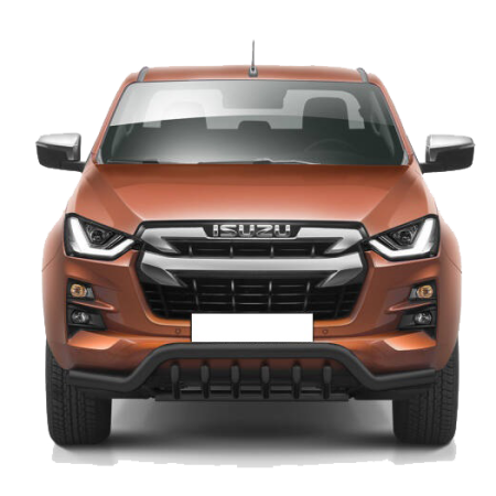 Pare-Chocs Isuzu D Max - Avec Griffes - Noir - (N60 à partir de 2020)