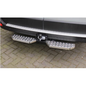 Ford Transit Custom Rear Steps - Alluminio - dal 2012
