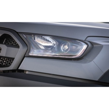 Ranger Hubcaps - Entourages Headlights Black Fine