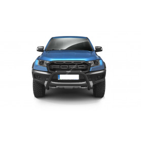 Ford Raptor Buffalo Guard- Black Stainless Steel Without Bar- Homologated - Double Cab