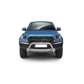 Ford Ranger Raptor Frontschutzbügel - Edelstahl mit Stange - Zugelassen - Doppelkabine