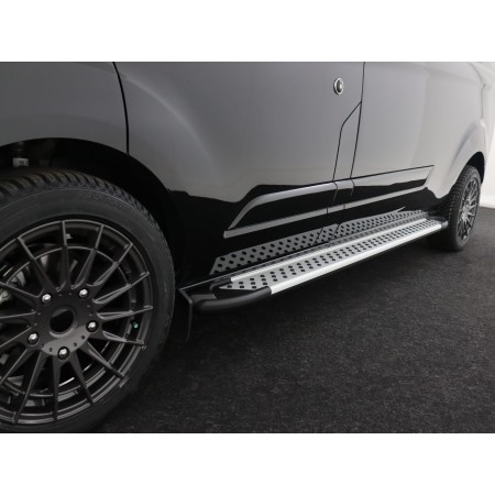 Estribos Ford Transit Custom L2 - Alu - desde 2018