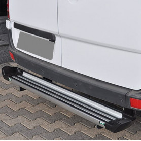 Rear step Ford Transit - Alu - from 2014