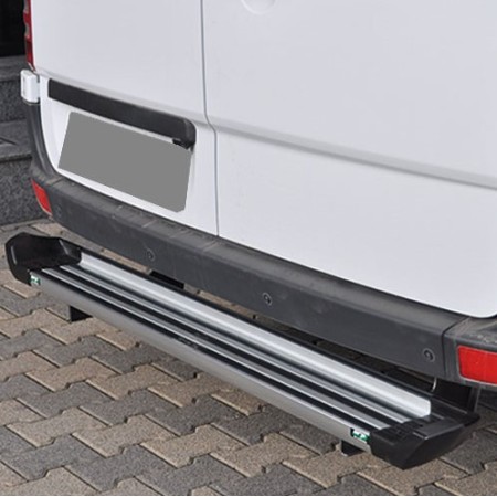 Estribo trasero Ford Transit Custom - Aluminio