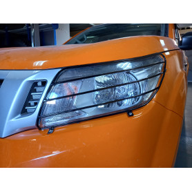 VW Amarok Headlight Protection Grids - (from 2012)