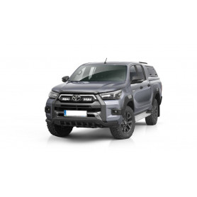 Pare-Chocs Toyota INVINCIBLE - Avec Griffes Inox Noir - (à partir de 2021)