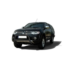 L200 Bull Bar - Black Stainless Steel - Approved - Double and Club Cab