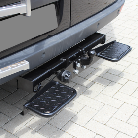 Pedana posteriore Sprinter - Compatibile con gancio di traino