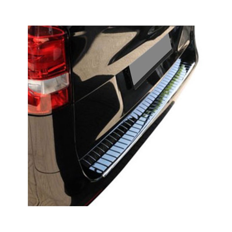 Protection Pare-Chocs Arrière Acier Inoxydable Pour Renault TRAFIC III 2014+ | Anti-Rayures