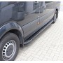 Marchepieds Mercedes Sprinter - Modèle Large - Noirs - L2 à partir de 2018