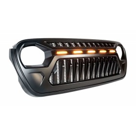 Jeep Wrangler & Gladiator grille - Orange LEDS - from 2018