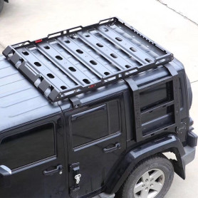 Portaequipajes Jeep Wrangler JK - Escaleras laterales integradas
