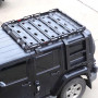 Galerie de Toit Jeep Wrangler JK - Échelles Latérales Intégrées