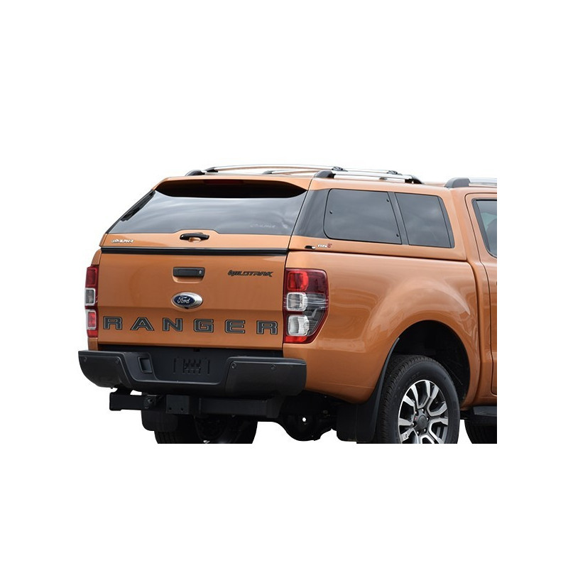 Protezione Paraurti Posteriore Ford Ranger 2012-2022 | Kit 3 Pezzi Per Doppia Cabina XL XLT Tremor Limited Wildtrak Raptor | Cover In ABS Antigraffio