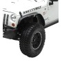 Elargisseurs d'Ailes Jeep Wrangler JK - Acier - Style Plat