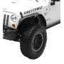 Jeep Wrangler JK Wing Wideners - Steel - Flat Style