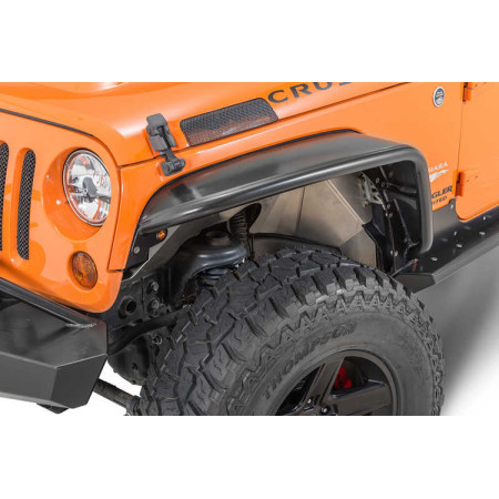 Jeep Wrangler JK Kotflügelverbreiterungen - Aluminium - Flat Style
