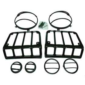 Jeep Wrangler JK Light Guards - Set di 8