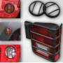 Jeep Wrangler JK Lichtschutz - 8er-Set