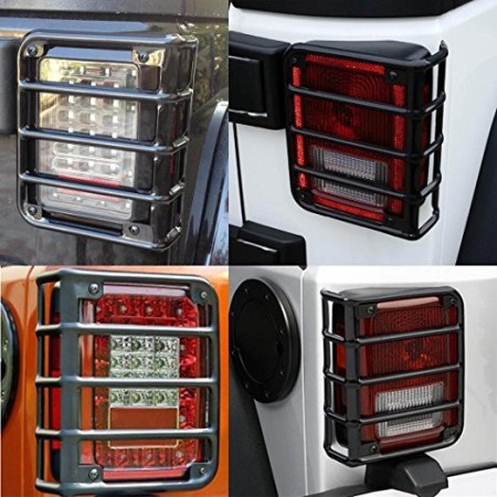 Jeep Wrangler JK Lichtschutz - 2er-Set