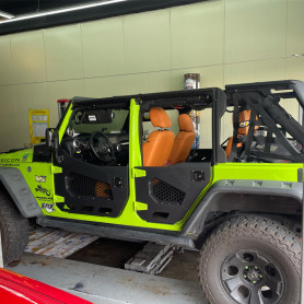 Jeep Wrangler JK Tubular de Media Puerta - 4 Puertas - Acero