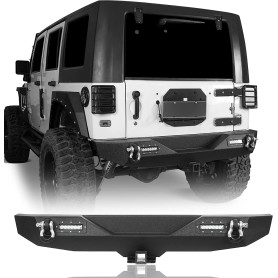 Rear bumper Jeep Wrangler JK - Heavy Duty