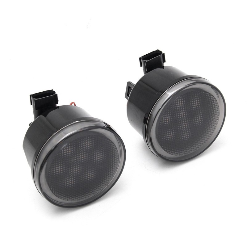 Set of Turn Signals Jeep Wrangler Leds for Grille