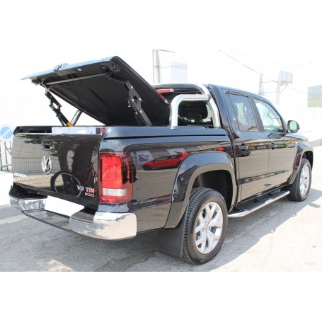 Amarok tipper cover - Multiposition - Stainless steel roll bar - (Double Cab)