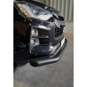 D-Max Bumper - Black Stainless Steel Protective Bar - from 2021