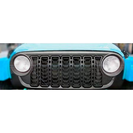Parrilla del Jeep Wrangler - Newlook - JK de 2007 a 2018