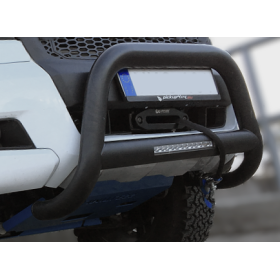 Pare-Buffles Ford Ranger - Noir + Leds - Homologué