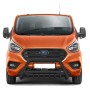 Pare-Buffles Ford Transit Custom - Inox Noir Renforcé - Homologué - à partir de 2018
