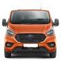Ford Transit Custom Bumper - Black Stainless Steel with Claws - from 2018
