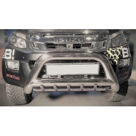 D-Max bull bars - reinforced stainless steel - approved