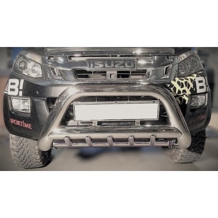 D-Max bull bars - acero inoxidable reforzado - aprobado