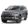 Paraurti Hilux - Con artigli in acciaio inossidabile nero - Invincibili dal 2021