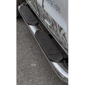 Marchepieds Ford Ranger - Tubulaires Inox - de 2012 à 2022
