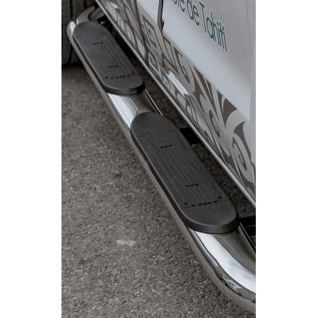 Marchepieds Ford Ranger - Tubulaires Inox - de 2012 à 2022
