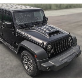 Jeep Wrangler JK Hood - Mostro