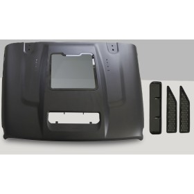 Jeep Wrangler JK Hood - Mostro