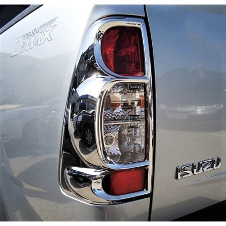D-Max Hubcaps - Tail Light Surrounds - 2007 to 2011