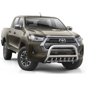 Barras de Par Hilux - Acero Inoxidable Reforzado - Homologadas - Revo desde 2021