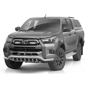 Pare-Chocs Hilux - Avec Griffes Inox - Invincible à partir de 2021